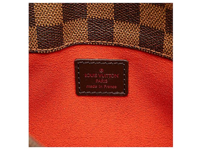 Sac à bandoulière Louis Vuitton Damier Overnue N51129 Marron - vue 9