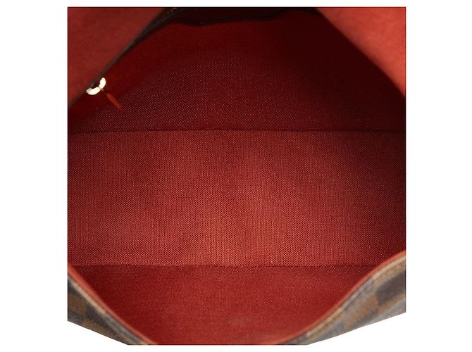 Sac à épaule Louis Vuitton Mini Looping N51148 Marron - vue 5