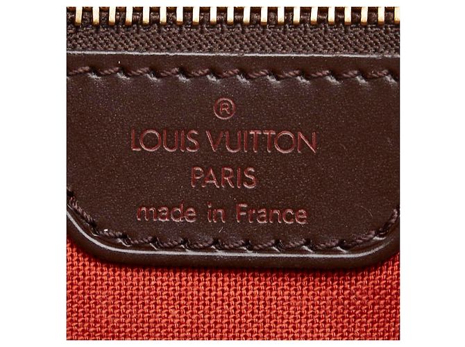 Sac à épaule Louis Vuitton Mini Looping N51148 Marron - vue 7