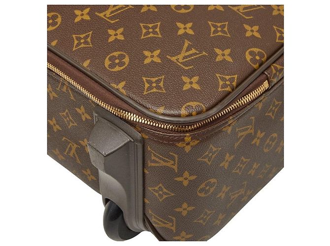 Louis Vuitton Trolley 50 Bosphore Monogram Castaño - vista 4