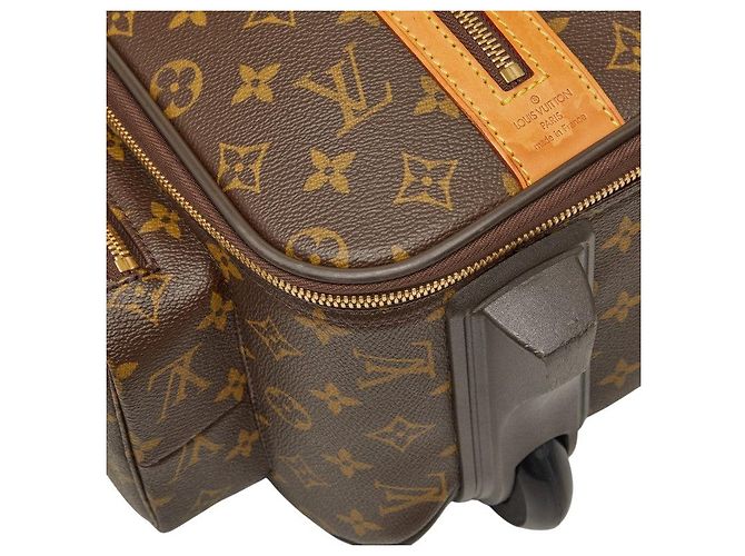 Louis Vuitton Trolley 50 Bosphore Monogram Castaño - vista 5