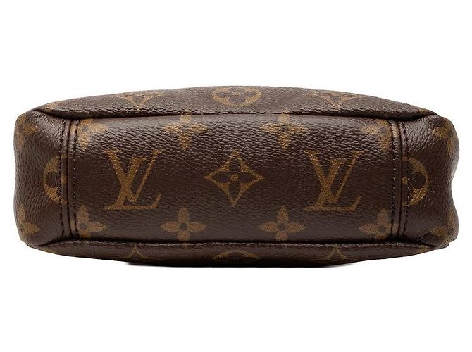 Louis Vuitton Nano Pallas Mini Monogram Schultertasche Braun - Ansicht 3