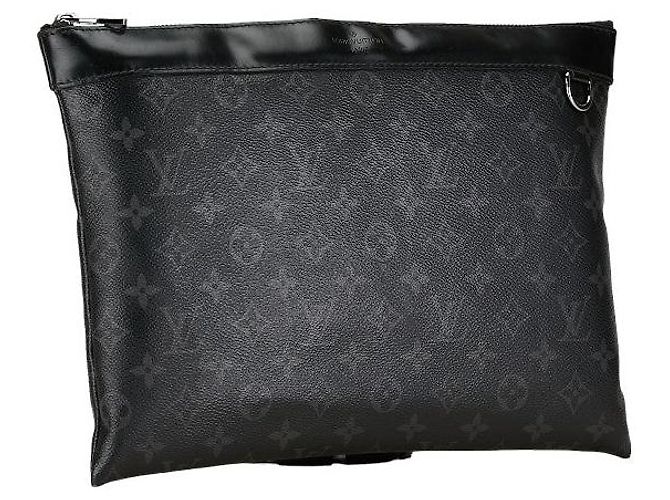 Louis Vuitton Pochette Discovery Monogram Eclipse Preto - vista 2