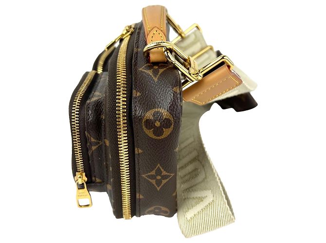 Louis Vuitton Utility Monogram Crossbody Bag Braun - vue 4