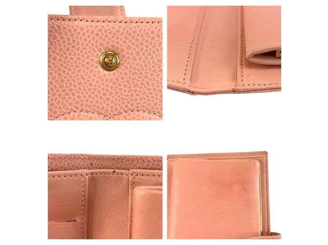 Carteira Longa Chanel Coco Mark Rosa - vista 9