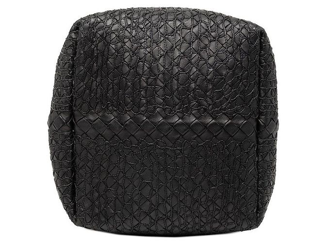 Bottega Veneta Intrecciato Handbag Black - view 3