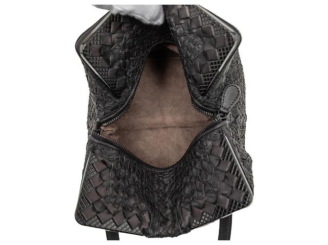 Bottega Veneta Intrecciato Handbag Black - view 4