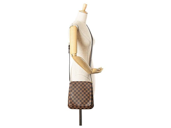 Louis Vuitton Damier Musette Salsa Schultertasche Braun - Ansicht 9