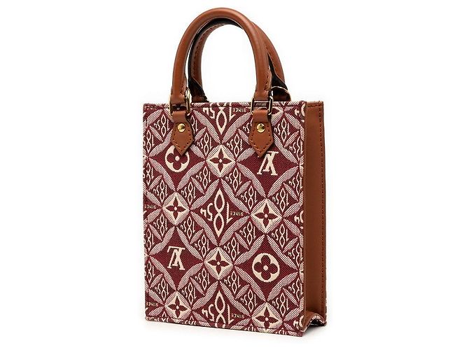 Louis Vuitton Petit Sac Plat Monogram Jacquard Handtasche Mehrfarben - Ansicht 2
