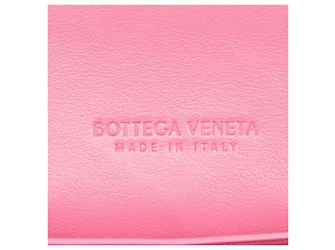 Portafoglio lungo Bottega Veneta Intrecciato Rosa - vista 10