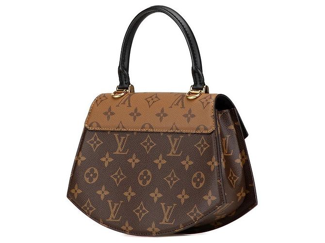 Sac à main Louis Vuitton Reverse Tilsit M46548 Marron - vue 2