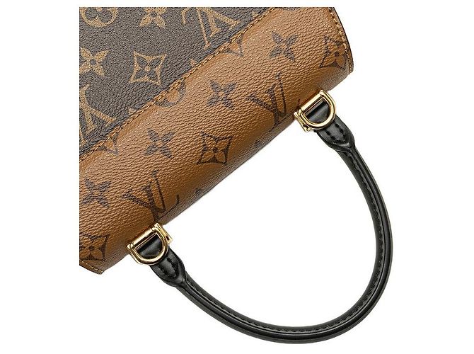 Sac à main Louis Vuitton Reverse Tilsit M46548 Marron - vue 4