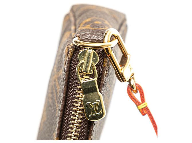 Louis Vuitton Pochette Accessoires Handtasche Braun - Ansicht 7