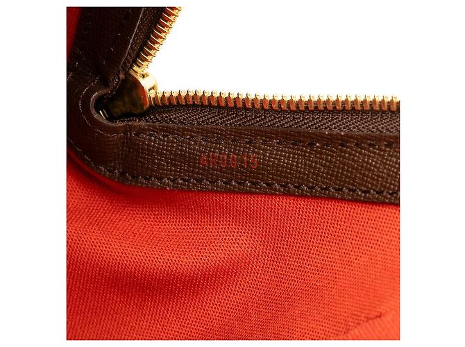 Louis Vuitton Damier Belem MM Schultertasche Braun - Ansicht 10