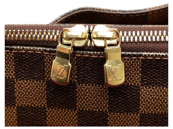 Louis Vuitton Damier Belem MM Schultertasche Braun - Ansicht 5