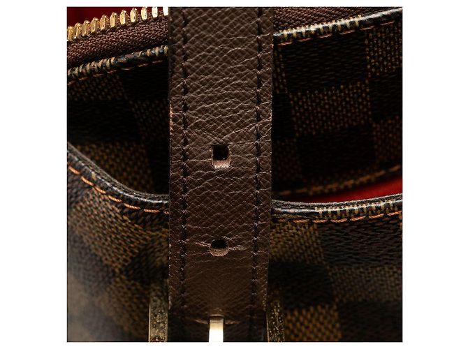 Louis Vuitton Damier Belem MM Schultertasche Braun - Ansicht 7