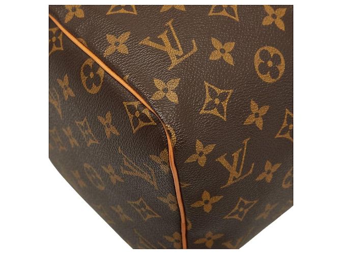 Sac à main Louis Vuitton Speedy 30 Monogram Marron - vue 5