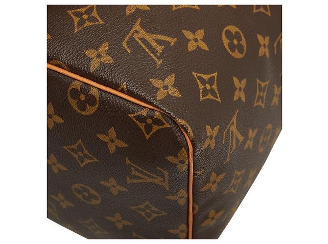Sac à main Louis Vuitton Speedy 30 Monogram Marron - vue 7