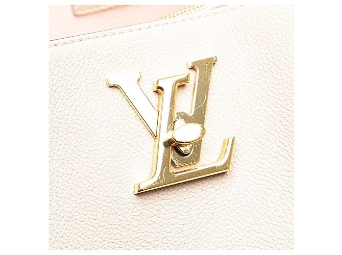 Louis Vuitton Lockme Shopper M57346 Marrom Bege - vista 9