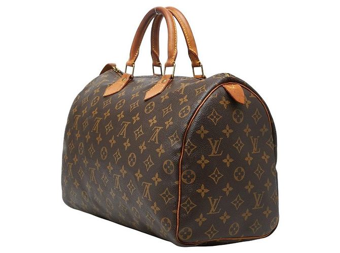 Louis Vuitton Speedy 35 Boston Tasche Braun - Ansicht 2