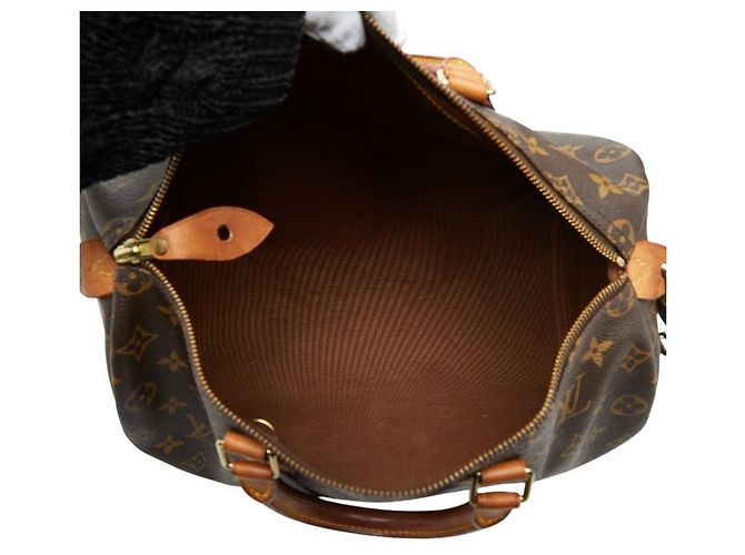 Louis Vuitton Speedy 35 Boston Tasche Braun - Ansicht 9