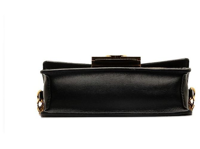 Louis Vuitton Portefeuille Dauphine Chain Shoulder Bag Nero - vista 4