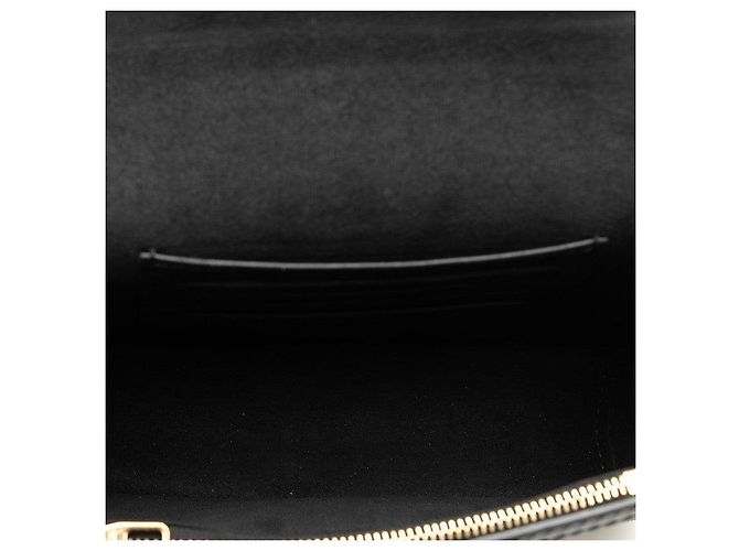 Louis Vuitton Portefeuille Dauphine Chain Shoulder Bag Nero - vista 5