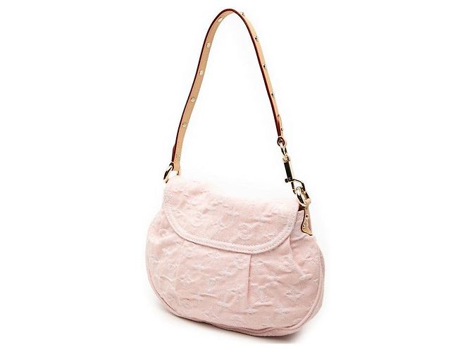 Borsa a tracolla Louis Vuitton Monogram Denim Sunset Rosa - vista 2