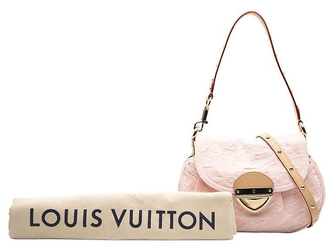 Borsa a tracolla Louis Vuitton Monogram Denim Sunset Rosa - vista 6