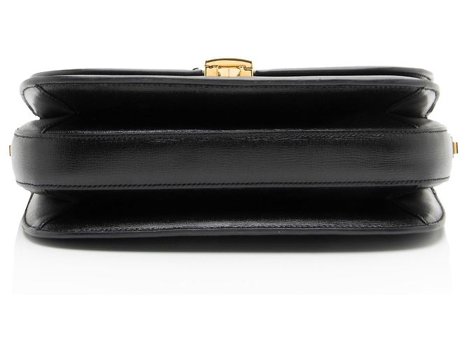 Borsa a tracolla piccola Gucci Leather Sylvie 1969 Nero - vista 4