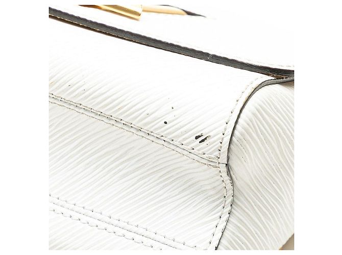 Louis Vuitton Epi Twist PM Schultertasche Weiß - Ansicht 4