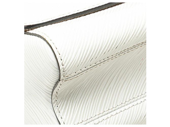 Louis Vuitton Epi Twist PM Schultertasche Weiß - Ansicht 6