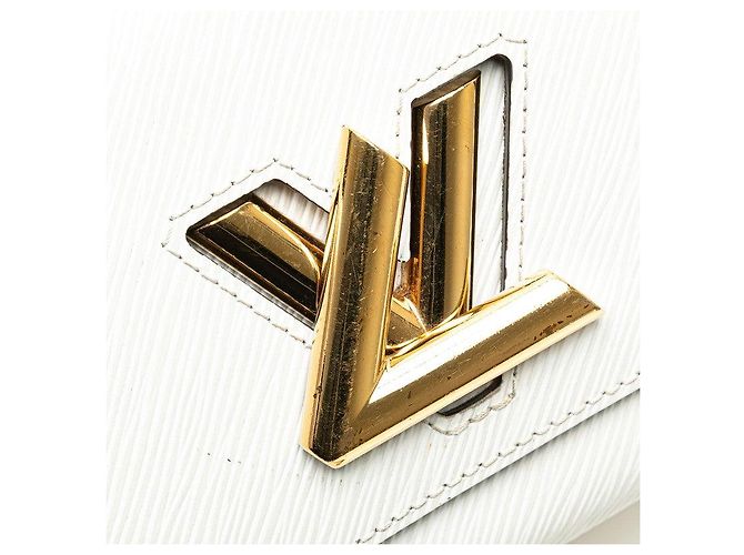 Louis Vuitton Epi Twist PM Schultertasche Weiß - Ansicht 7