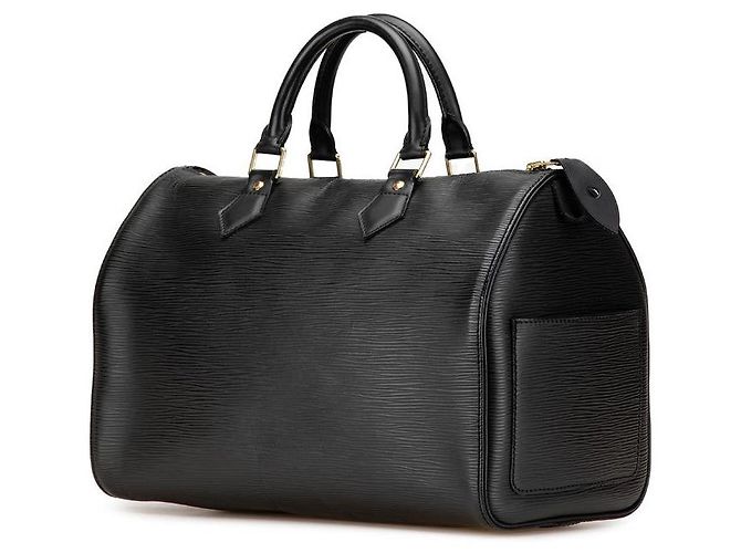 Louis Vuitton Epi Speedy 30 Handtasche Schwarz - Ansicht 2