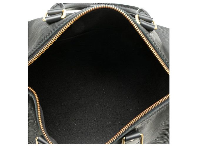Louis Vuitton Epi Speedy 30 Handtasche Schwarz - Ansicht 8