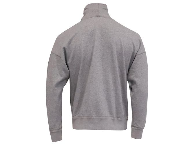 Isabel Marant Hoodie mit Logo-Print aus grauer Baumwolle - Ansicht 4