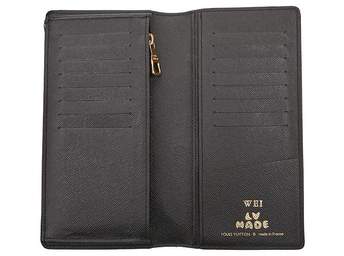 Louis Vuitton Portefeuille Plaza Long Wallet Castaño - vista 7