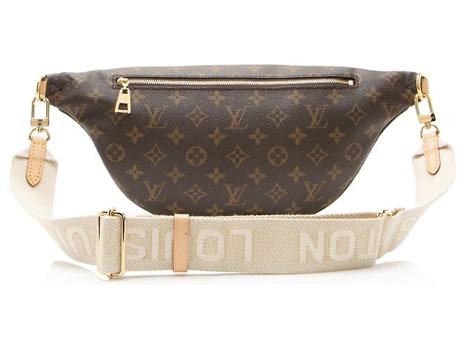 Bumbag de cintura alta Louis Vuitton Monogram Canvas Marrom - vista 3