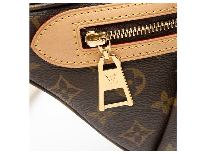 Bumbag de cintura alta Louis Vuitton Monogram Canvas Marrom - vista 9