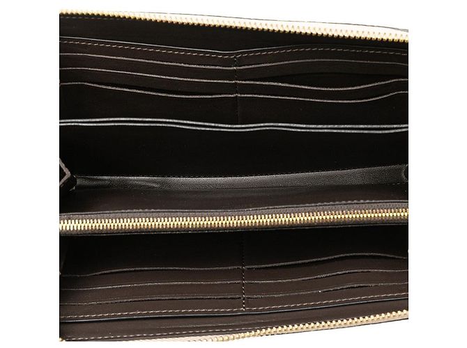 Louis Vuitton Portefeuille Comet Long Wallet Marrone Beige - vista 7