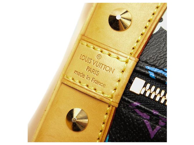 Louis Vuitton Alma Handtasche Schwarz - Ansicht 5