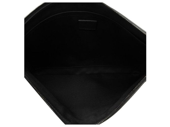 Louis Vuitton Pochette Discovery GM Monogram Shadow Clutch Preto - vista 6