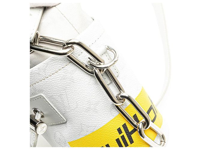 Borsa a tracolla Louis Vuitton Nano Line Monogram Multicolore - vista 7