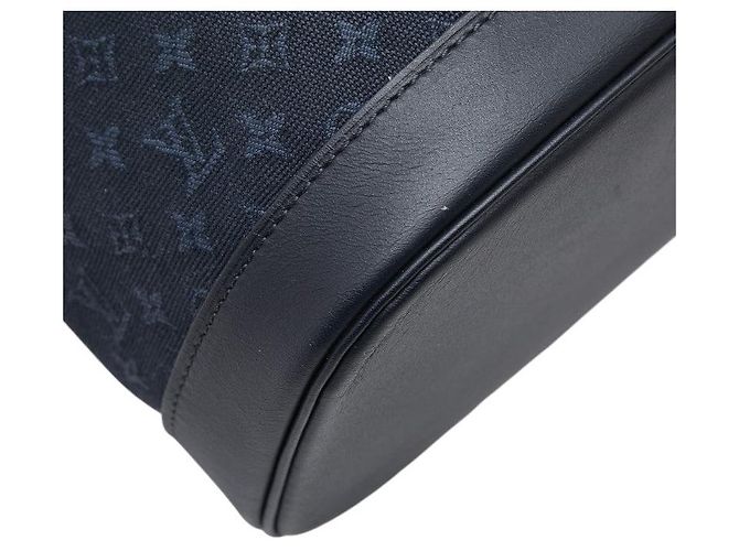 Louis Vuitton Monogram Mini Monsuri GM Rucksack Blau - Ansicht 5