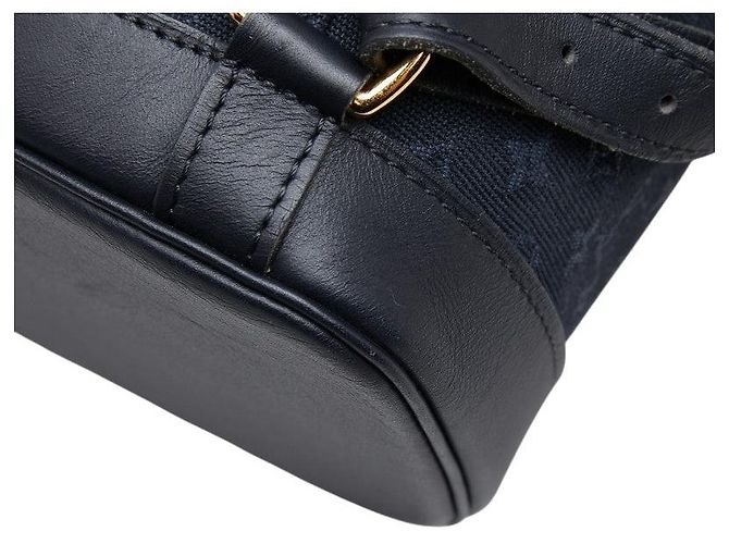 Louis Vuitton Monogram Mini Monsuri GM Rucksack Blau - Ansicht 6