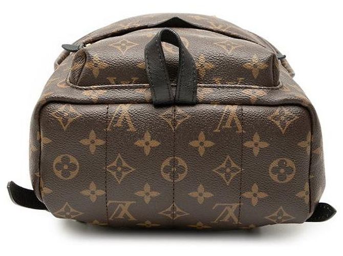 Zaino Louis Vuitton Palm Springs PM Marrone - vista 3