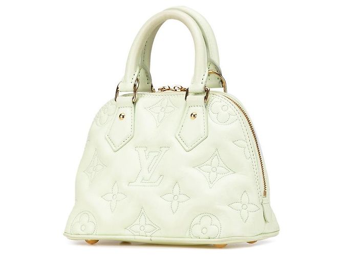 Louis Vuitton Alma Soft BB Mahina Handtasche Grün - Ansicht 2
