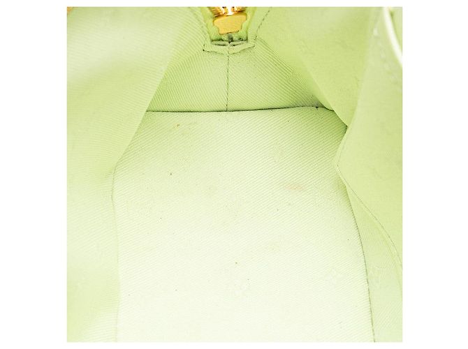 Louis Vuitton Alma Soft BB Mahina Handtasche Grün - Ansicht 9