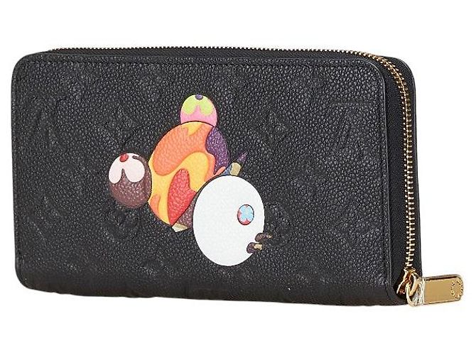 Louis Vuitton Zippy Wallet M14160 Negro - vista 2