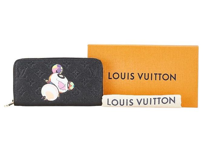 Louis Vuitton Zippy Wallet M14160 Negro - vista 7